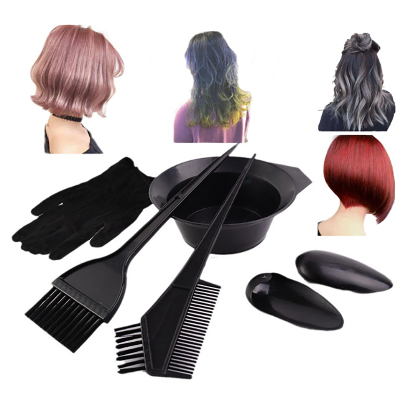 5/7/9 個染毛キットヘアサロン染毛理髪ブラシボウルセット - Hair Care Kit のレビューと価格