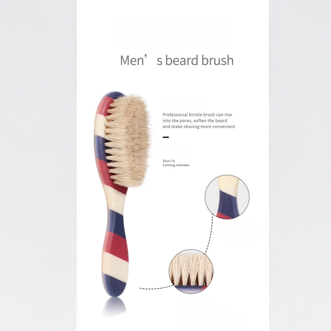 メンズひげ整形用コーム、髪の毛掃除用ブラシ、切れ毛除去ブラシ - Hair Care Kit のレビューと価格