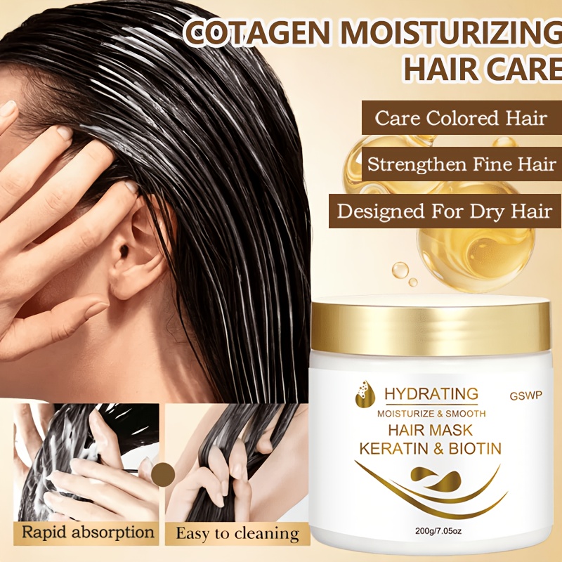 GSWP ケラチン モイスチャライジング ヘアマスク、髪を優 - Hair Care Normal のレビューと価格