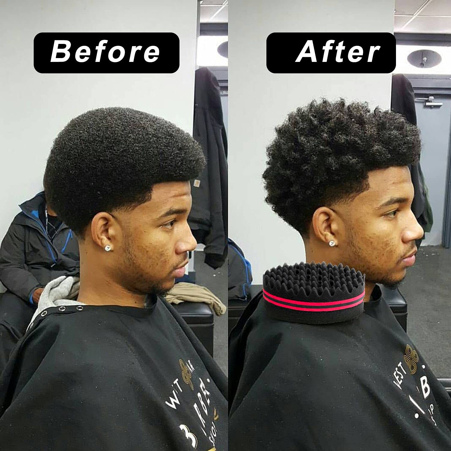 プロ仕様のアフロヘアケアセット（男性用）、カーリーヘア用ツイ - Hair Care Normal のレビューと価格