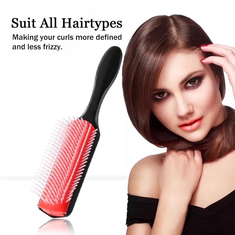 WANMEIスタイリングカーリーヘアブラシ、自然な太い巻き毛 - Hair Care For Men のレビューと価格