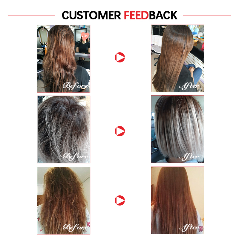 ホルムアルデヒドフリー,髪を滑らかにし,臭いを与えず,ケアす - Keratin Treatment Set のレビューと価格