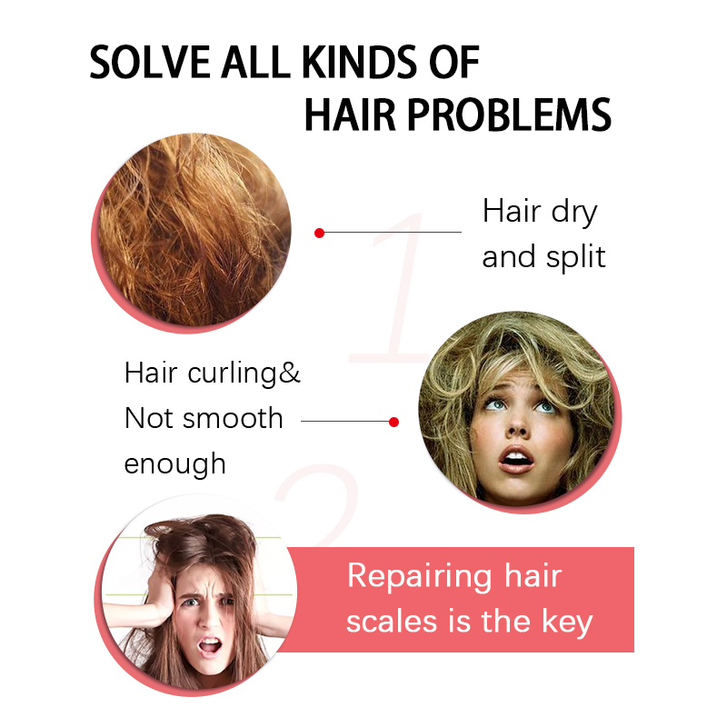 ホルムアルデヒドフリー,髪を滑らかにし,臭いを与えず,ケアす - Keratin Treatment Set のレビューと価格