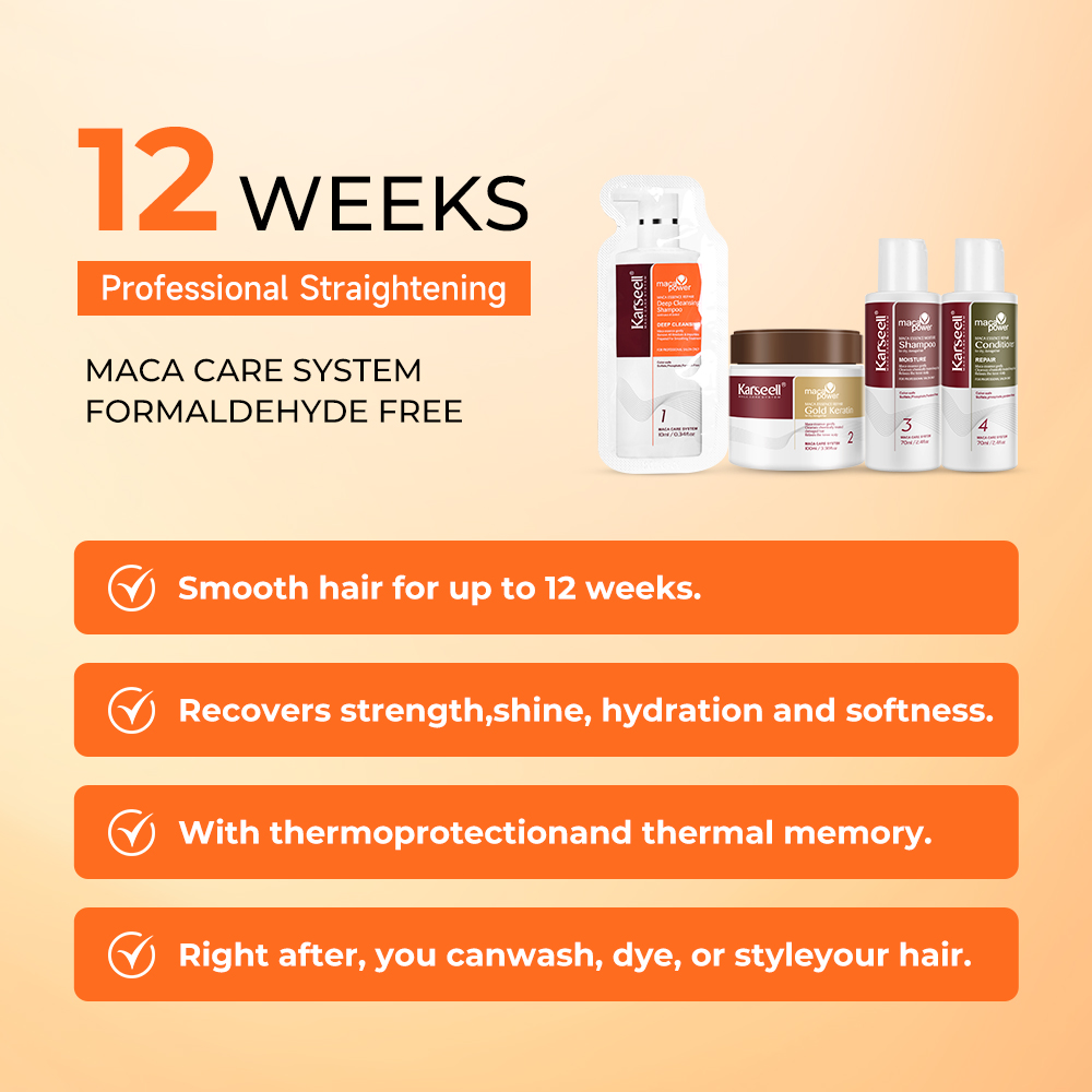 Karseell ゴールドケラチンヘアマスク高速修復ダメージ - Keratin Treatment Set のレビューと価格