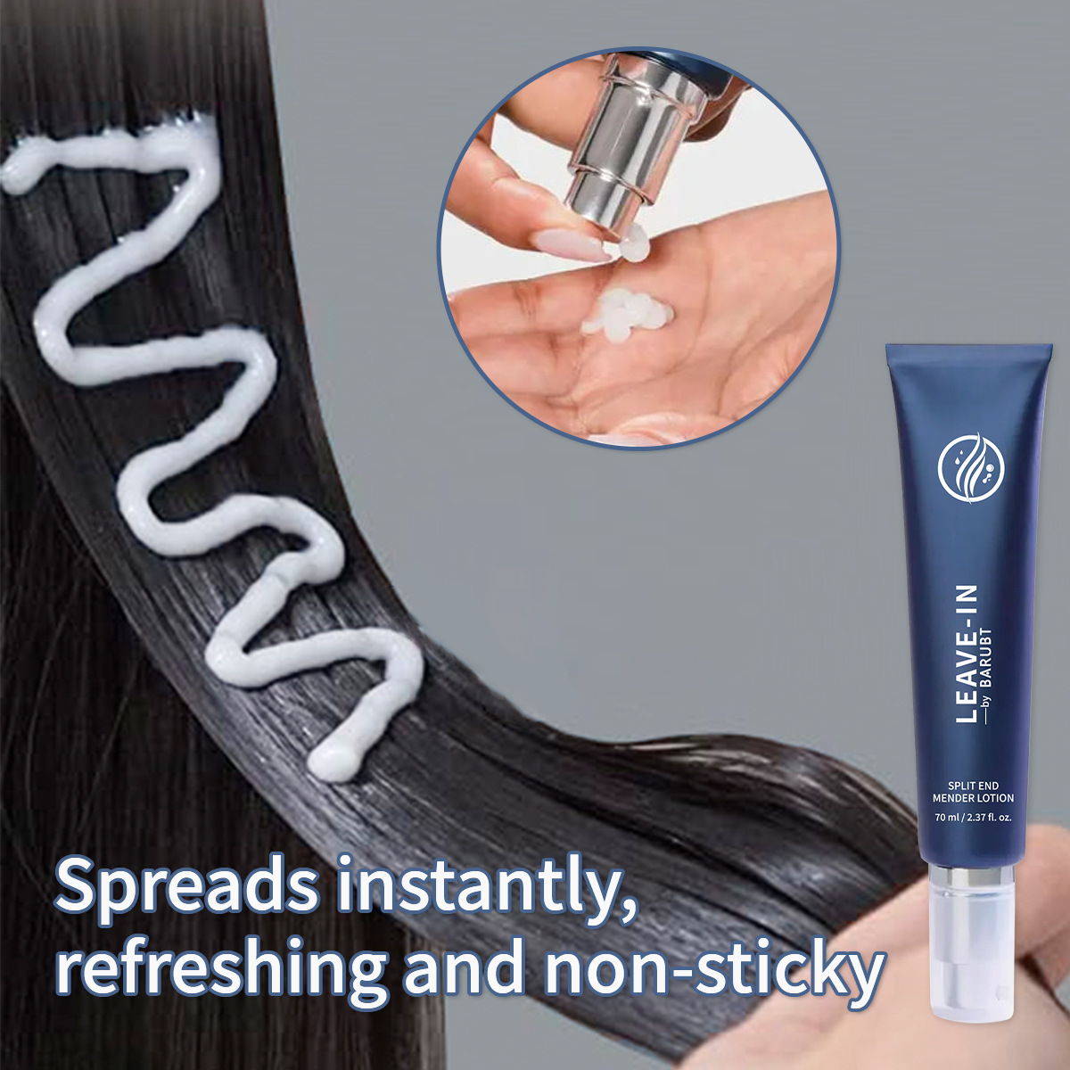 BARUBTヘアケアエッセンスリキッドは、シワを改善し、潤い - Hair Care Normal のレビューと価格