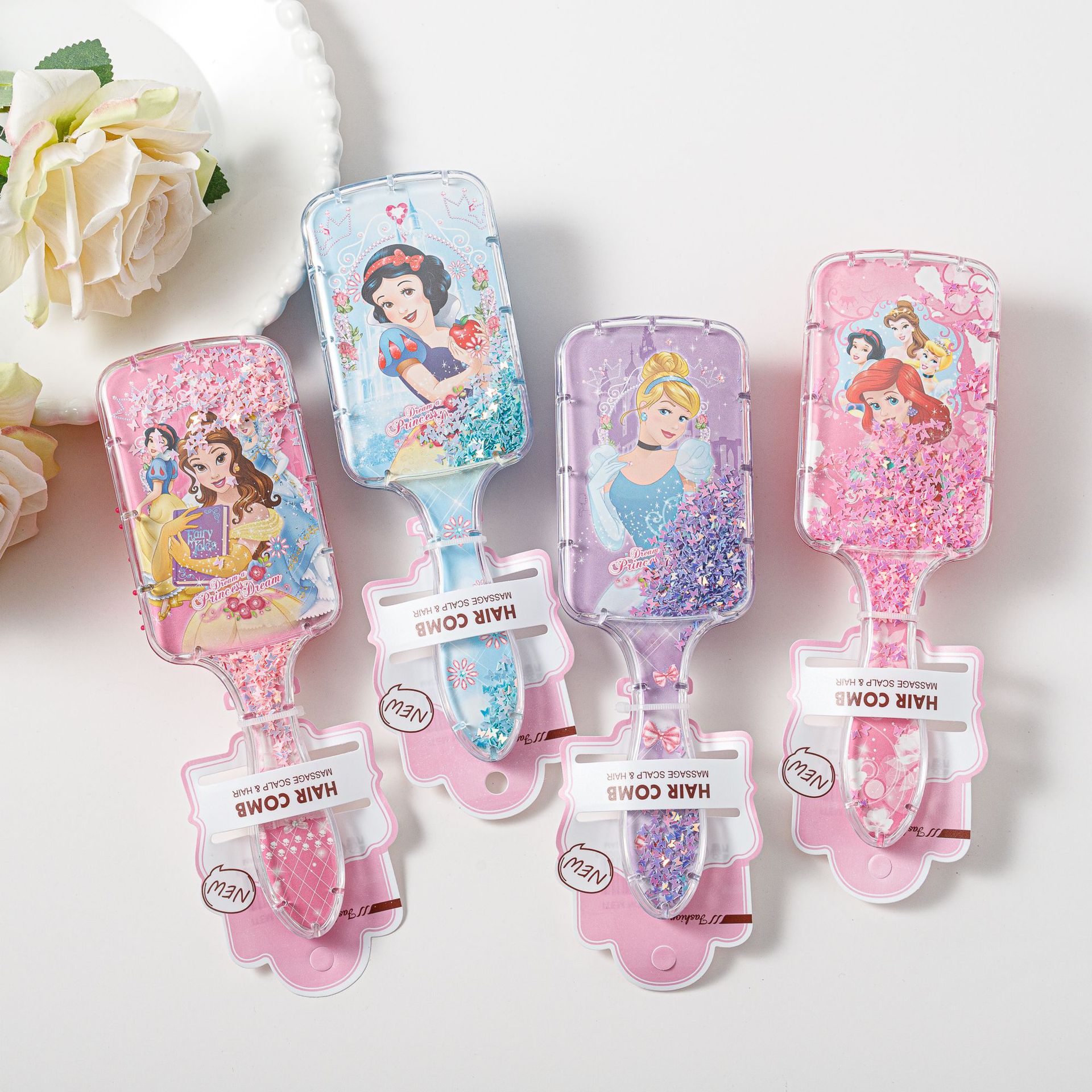 アナと雪の女王 エルサ ミニー ミッキーマウス エアークッシ - Hair Care Tools のレビューと価格