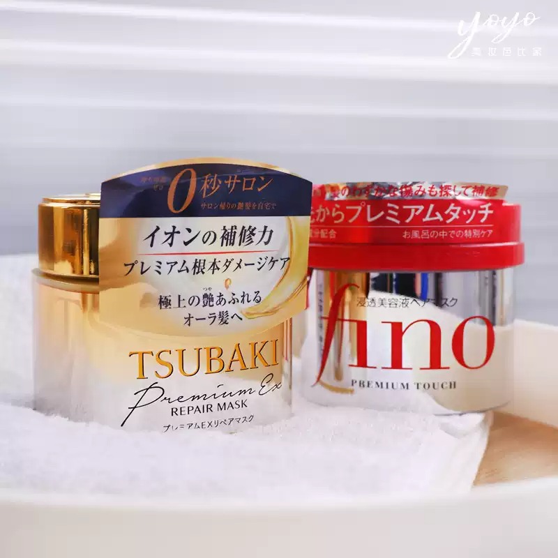 日本ツバキ プレミアムリペアヘアマスク、乾燥・ダメージヘアに - Hair Care Tsubaki のレビューと価格
