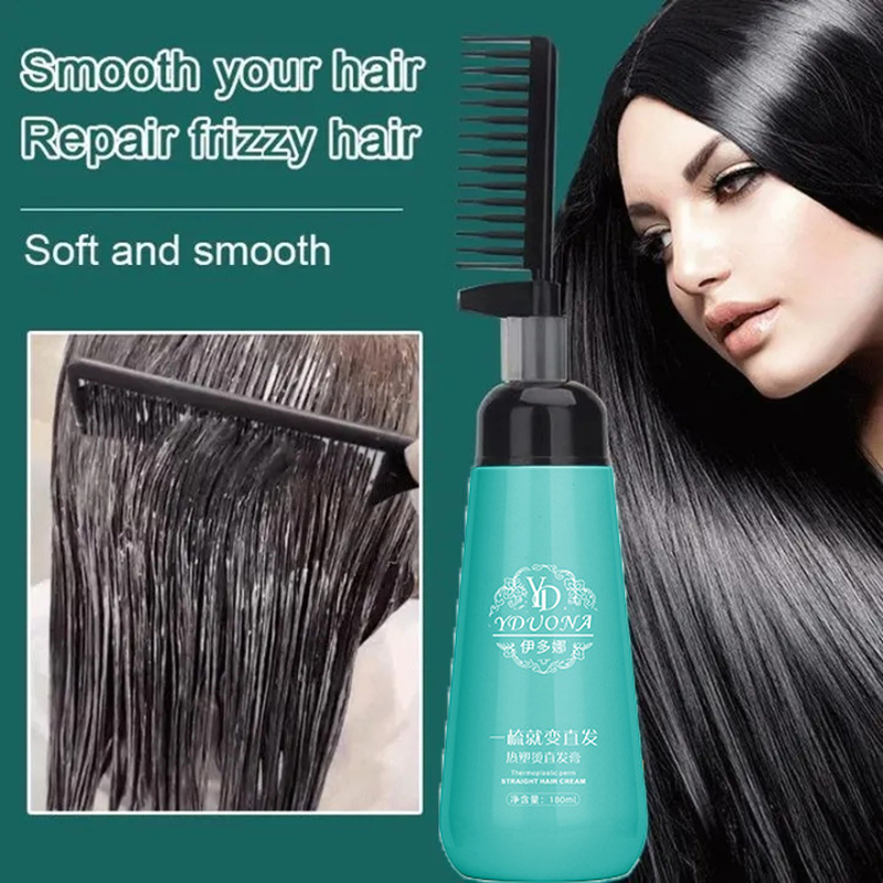 ケラチン縮毛矯正クリームとコームセット 180 ミリリットル - Keratin Treatment Set のレビューと価格
