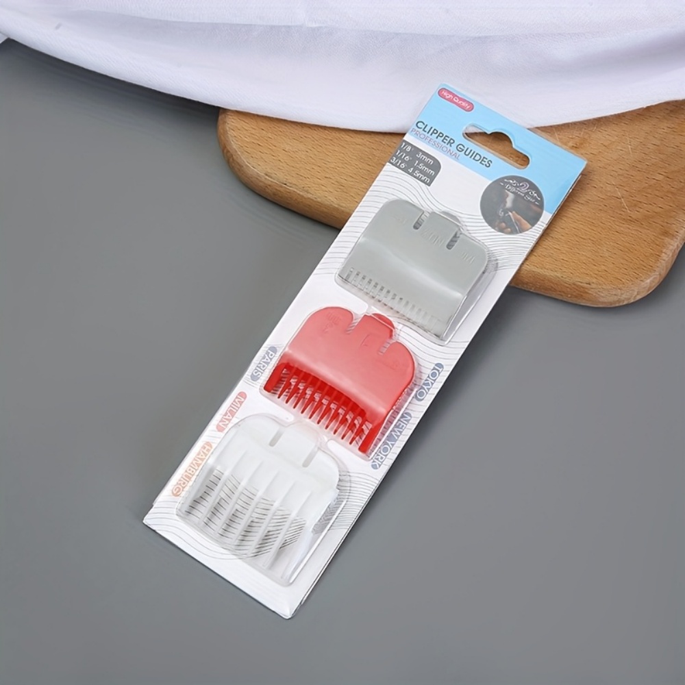 ヘアカットガイドコーム3点セット、サロンバリカンアクセサリー - Hair Care Tools のレビューと価格