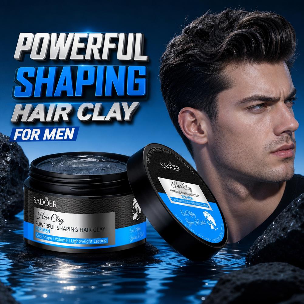メンズヘアスタイリングクレイ 強力ホールド マット仕上げ ヘ - Hair Care For Men のレビューと価格