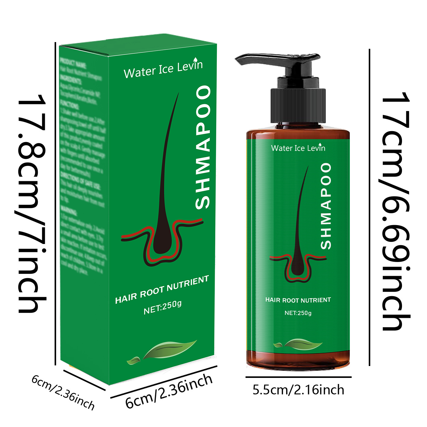 ルートナリッシングシャンプー 250g、普通髪タイプ用保湿フ - Hair Care Normal のレビューと価格