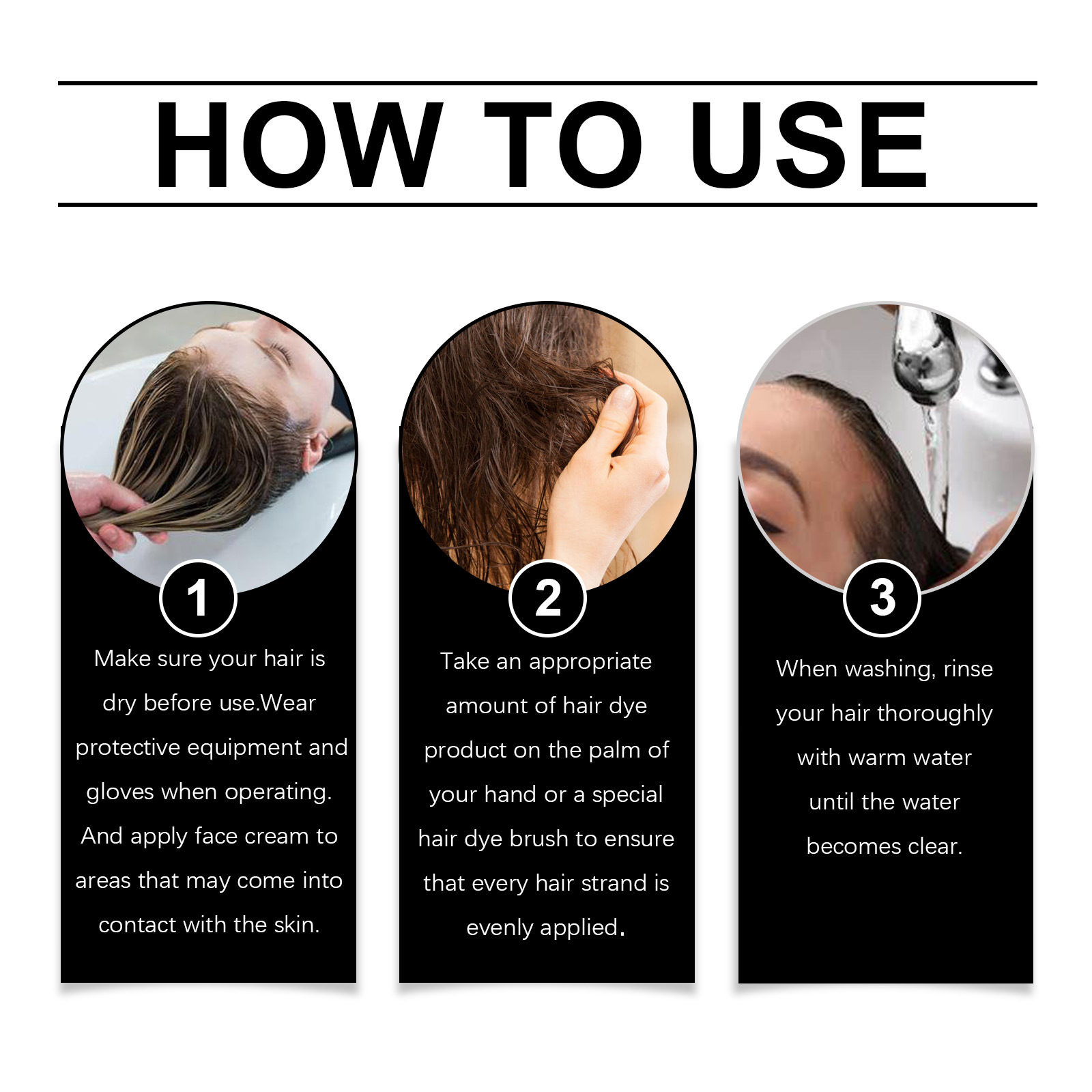天然ハーブ黒髪染めシャンプー 3ステップで白髪を素早くカバー - Hair Care Step のレビューと価格