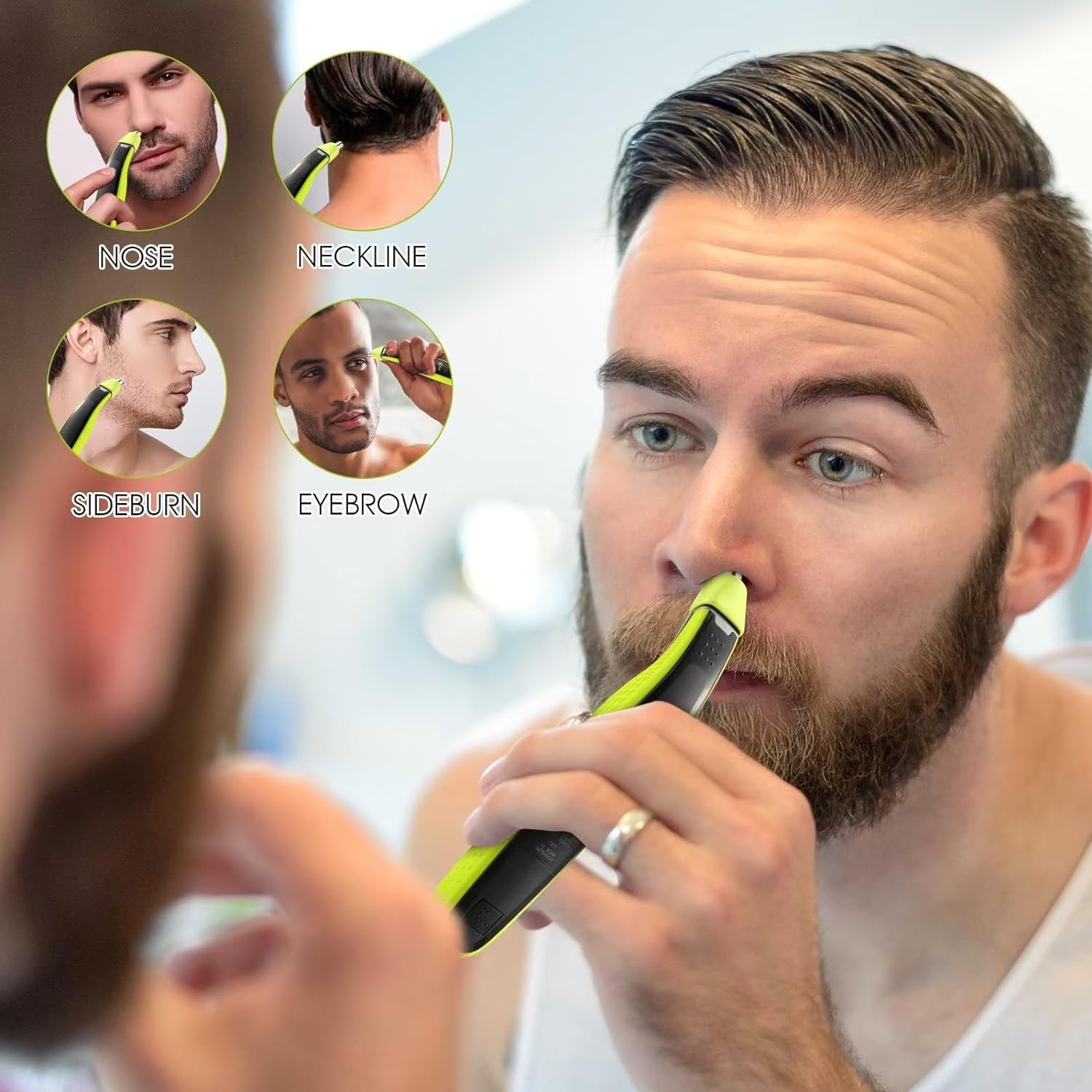 YUKU 鼻毛トリマー交換刃ヘッドフィリップス 1 ブレード - Hair Care For Men のレビューと価格