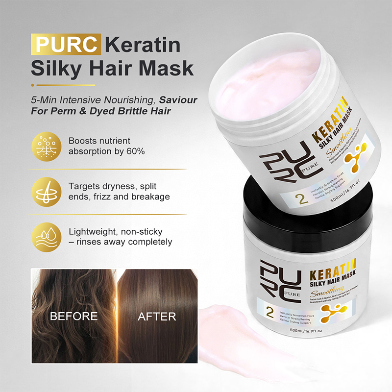 PURC ケラチントリートメント ヘアケアセット ストレート - Keratin Treatment Set のレビューと価格