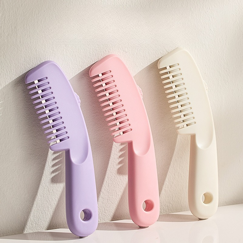 ポータブル調整可能な3段階速度ヘアトリミングコーム（刃付き） - Hair Care Tools のレビューと価格