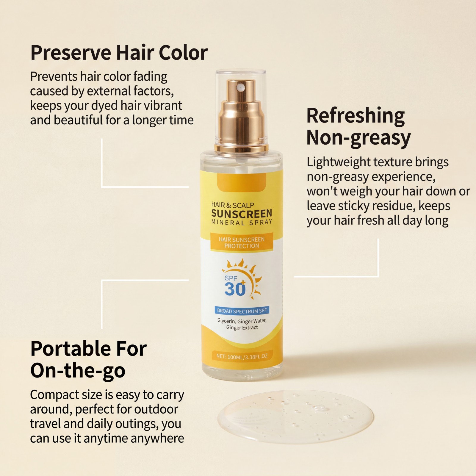 スカルプケアミスト 栄養補給 保湿 軽量 さわやか デイリー - Hair Care Normal のレビューと価格