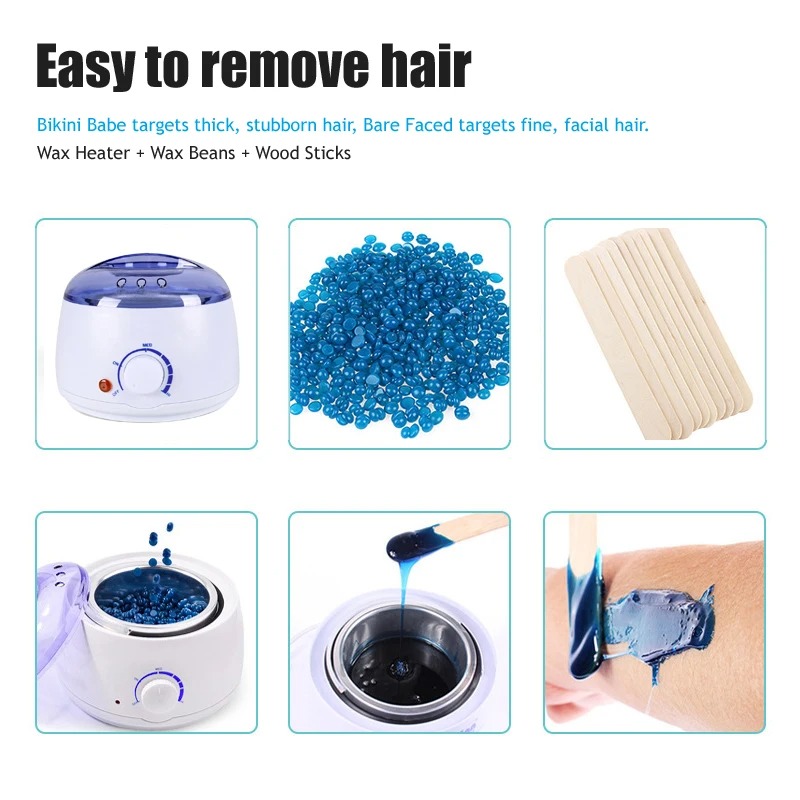 200 ミリリットル脱毛ツールスマートウォーマーワックスヒー - Hair Care Kit のレビューと価格