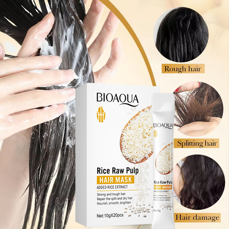 ライスマジカルケラチンヘアマスク 5 秒でダメージを受けた縮 - Hair Care Normal のレビューと価格