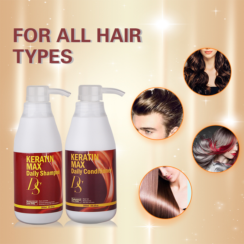 優れた毎日のシャンプー 300 ミリリットルds最大保湿 + - Keratin Treatment Set のレビューと価格
