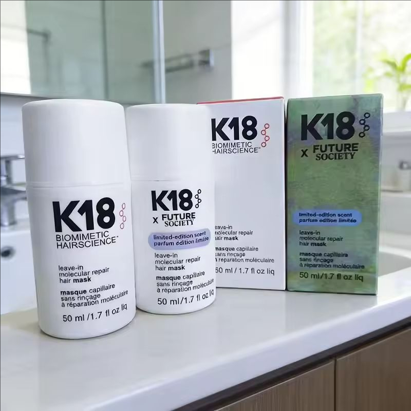 ベストセラーK18リーブインモレキュラーケラチンリペアヘアマ - Keratin Treatment Set のレビューと価格