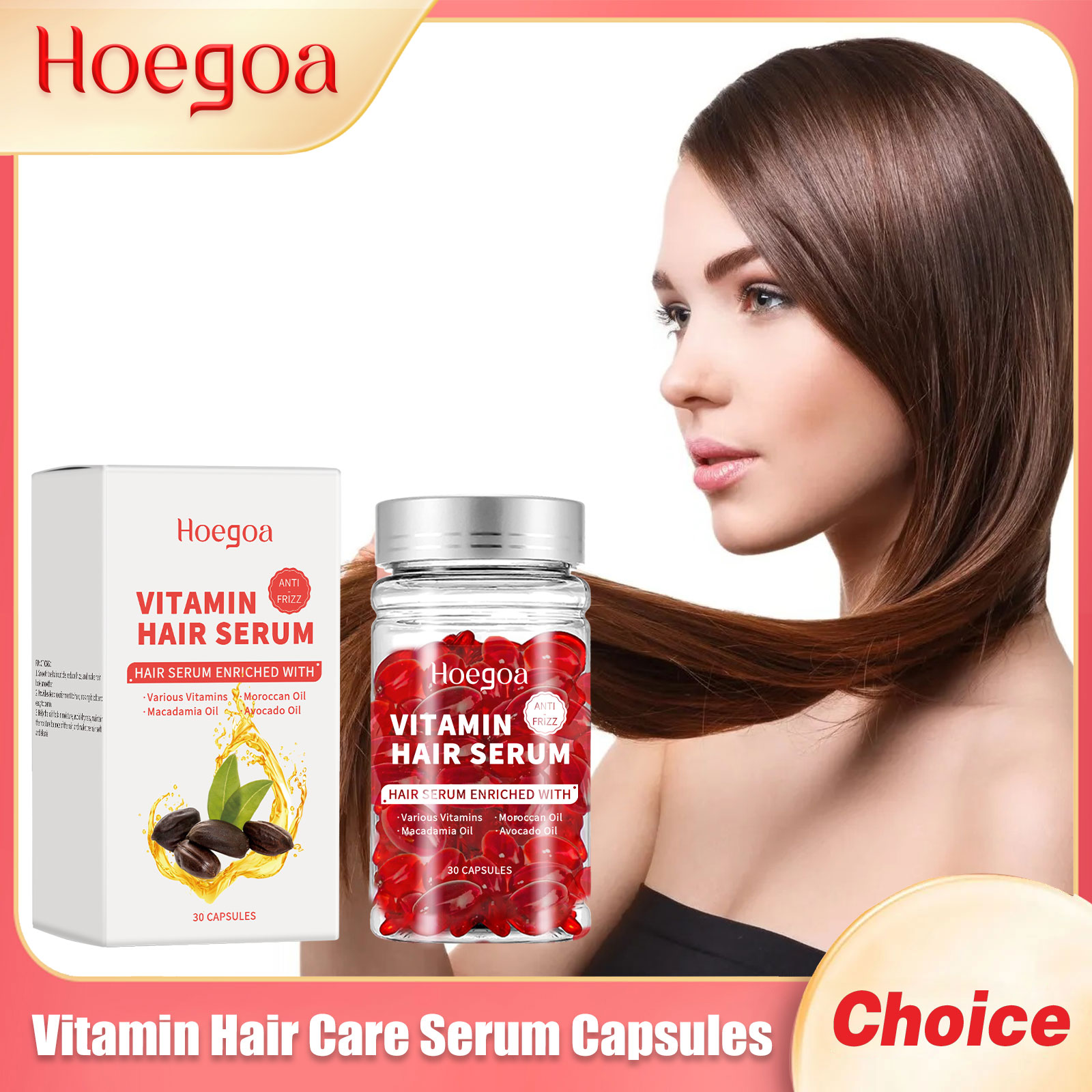 ビタミン ヘアケア セラム カプセル 再成長促進 オイルコン - Hair Care Oil Serum のレビューと価格